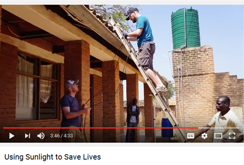 Using Sunlight to Save Lives: Watch the Malawi Project Video